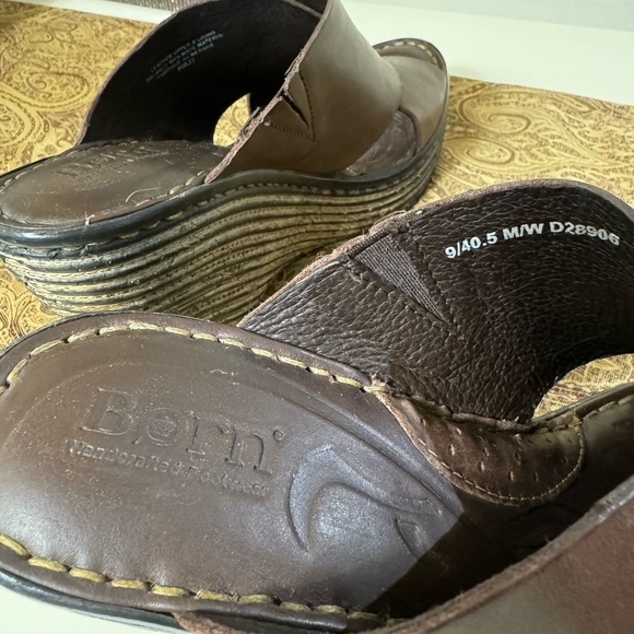 Born size 9 Leather Sandal - Picture 4 of 5